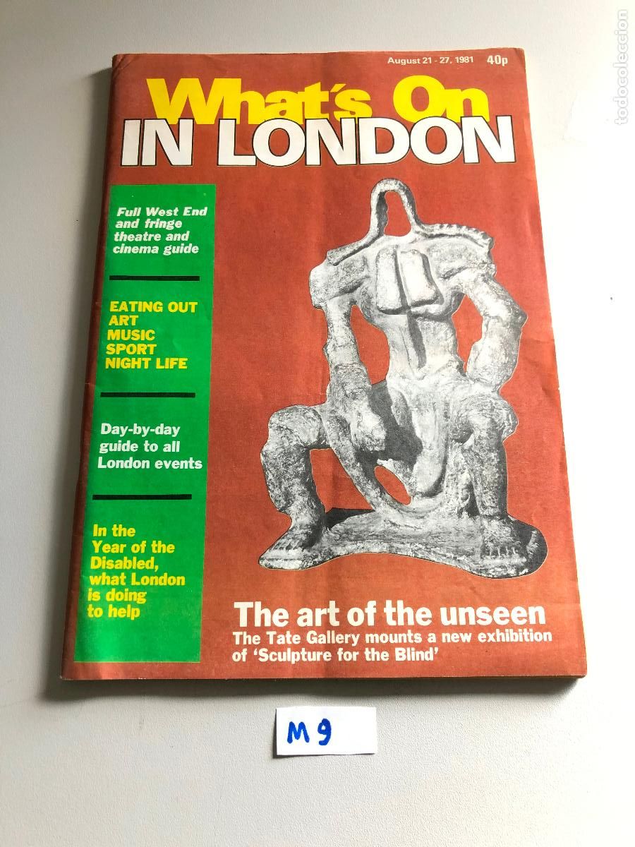 Collezionismo di Riviste e Giornali: Whats on in London