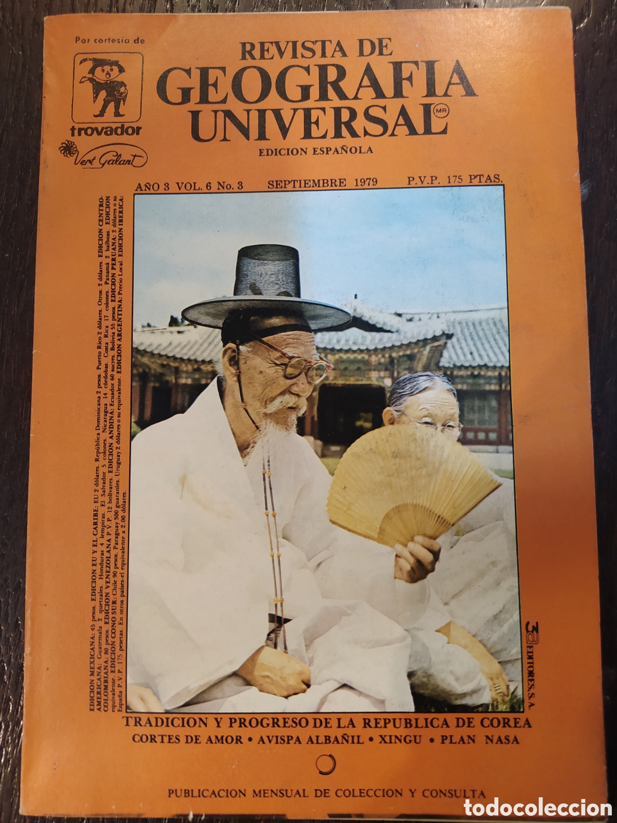 Collection Magazines and Newspapers: Revista de geograf&iacute;a universal. Edici&oacute;n espa&ntilde;ola. A&ntilde;o 3. Vol6. N&uacute;mero 3. Septiembre 1979