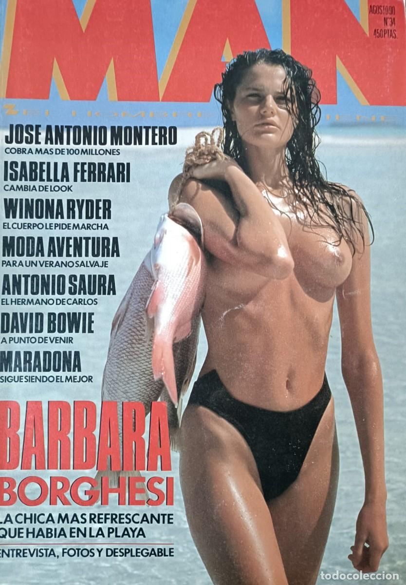Collezionismo di Riviste e Giornali: MAN N&ordm;34. El hombre que viene. Agosto 1990.
