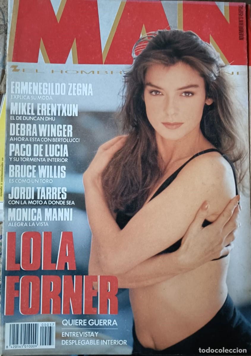 Collezionismo di Riviste e Giornali: MAN N&ordm;37. El hombre que viene. Noviembre 1990.