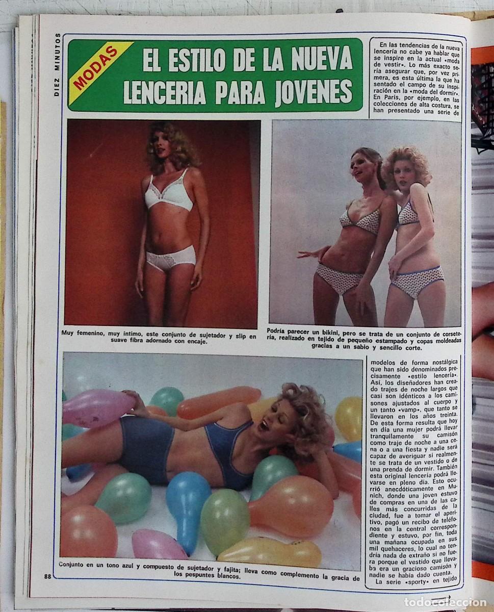 Coleccionismo de Revistas y Peri&oacute;dicos: LENCERIA 1975 POSTERS PILAR PARDO VELAZQUEZ