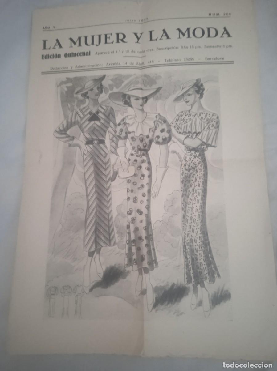 Coleccionismo de revistas y peri&oacute;dicos: FOLLETIN LA MUJER Y LA MODA 1935 - Foto 1