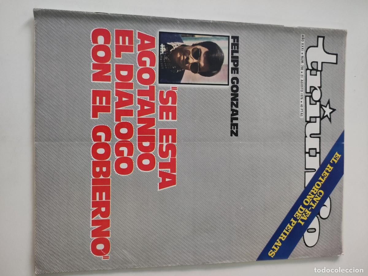 Collectionnisme de Revues et Journaux: Revista Triunfo. N&uacute;mero 708. 1976.