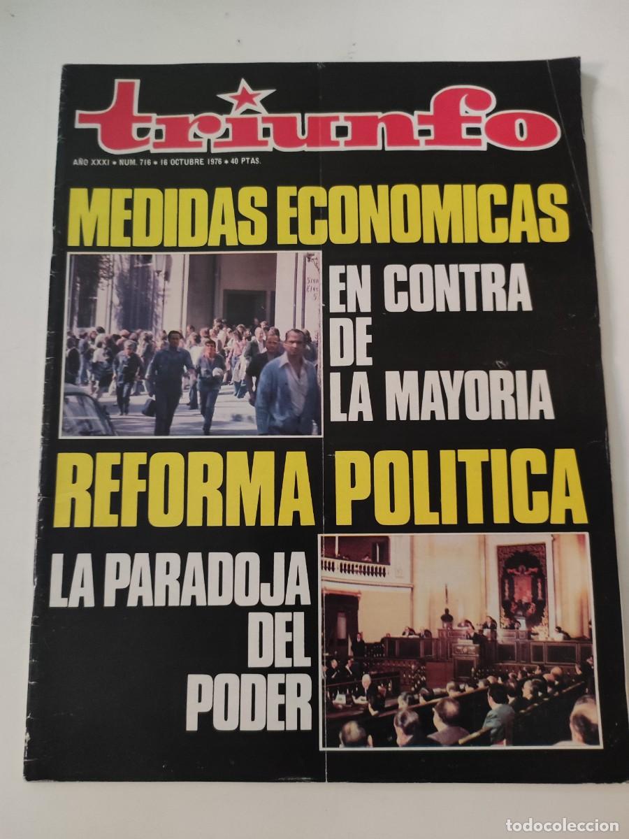 Collectionnisme de Revues et Journaux: Revista Triunfo. N&uacute;mero 716. 1976.