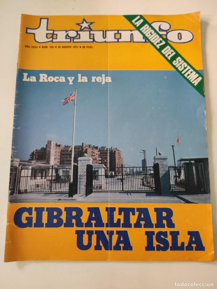 Collectionnisme de Revues et Journaux: Revista Triunfo. N&uacute;mero 760. 1977.