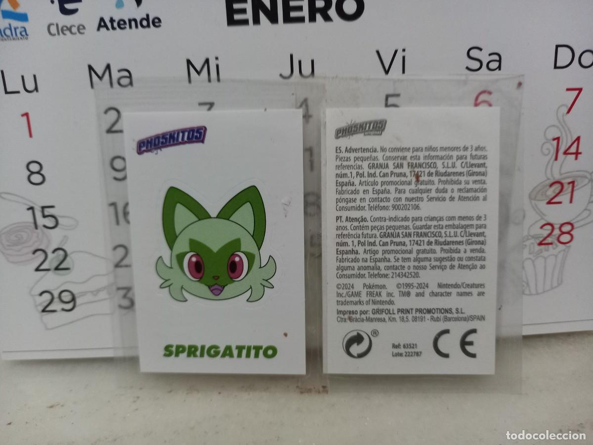 Coleccionismo de Revistas y Peri&oacute;dicos: PHOSKITOS CROMO POKEMON 2024