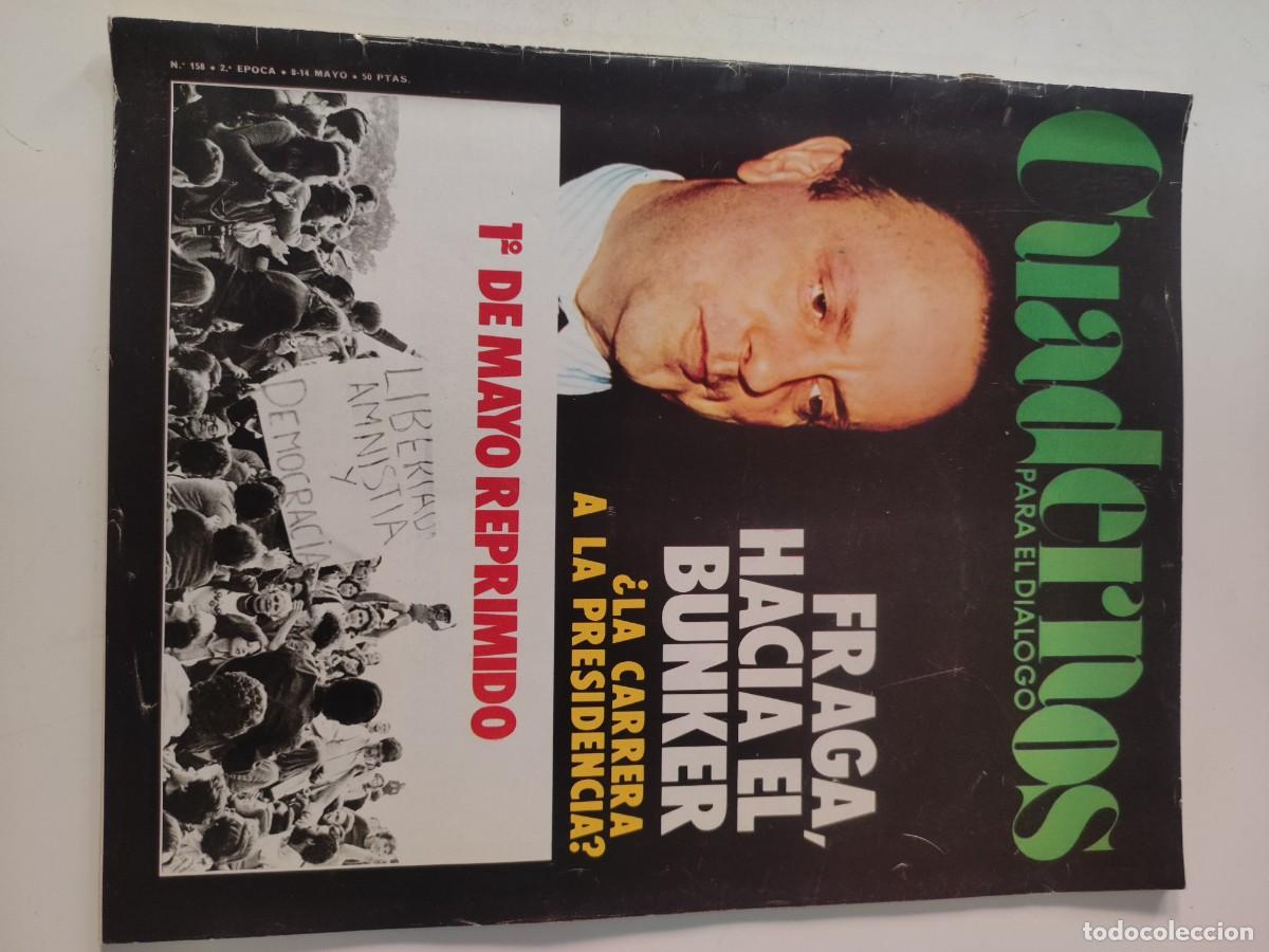 Collectionnisme de Revues et Journaux: Revista Cuaderno para el di&aacute;logo. N&uacute;mero 158. 1976