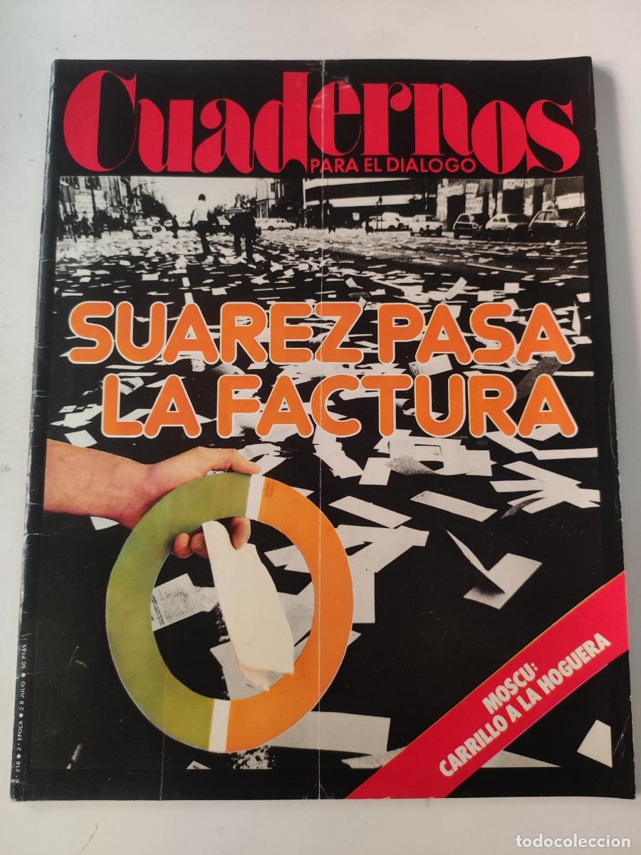 Collectionnisme de Revues et Journaux: Revista Cuaderno para el di&aacute;logo. N&uacute;mero 218. 1977