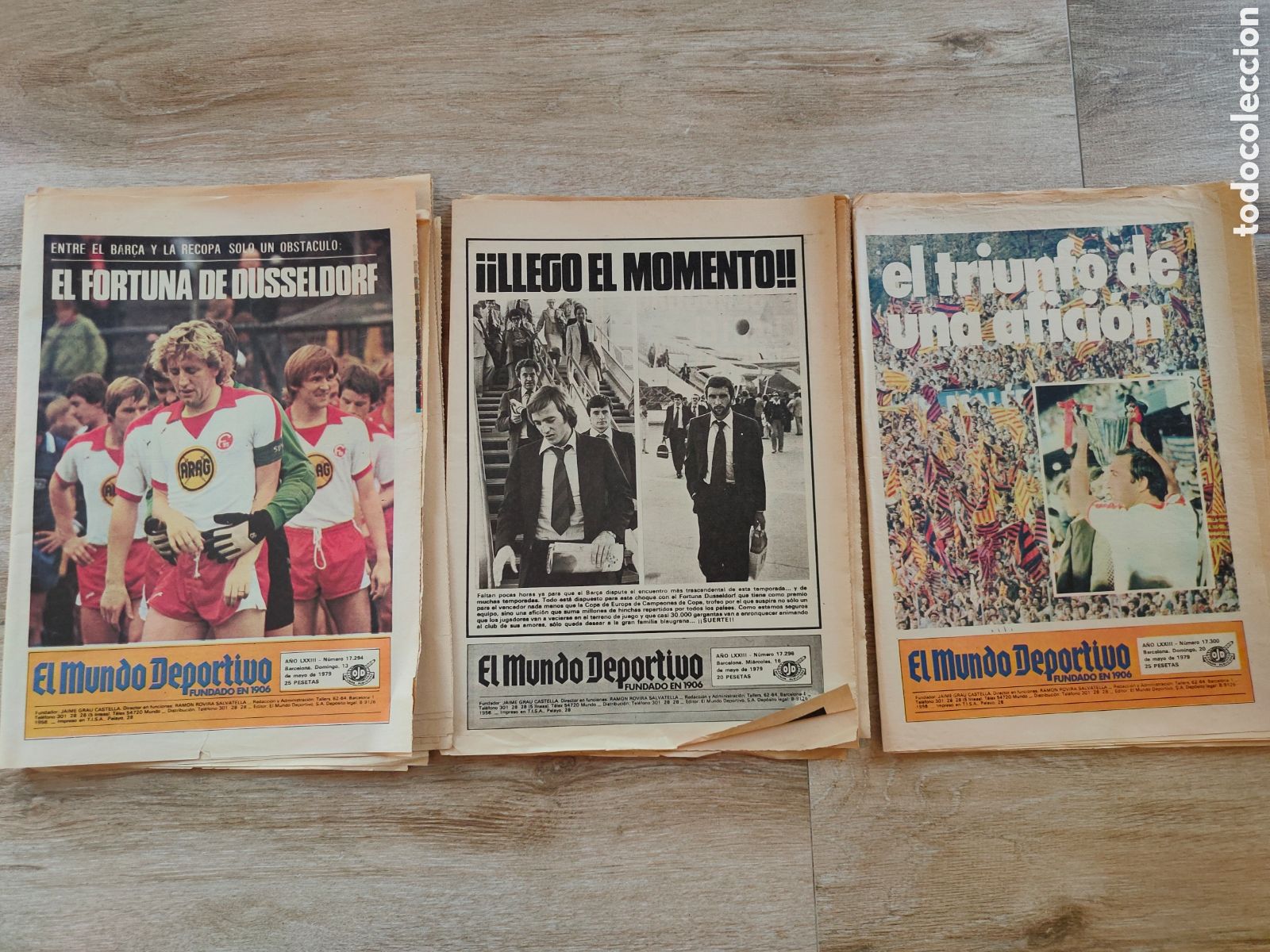 Coleccionismo de Revistas y Peri&oacute;dicos: Mundo Deportivo 1979. Recopa Basilea