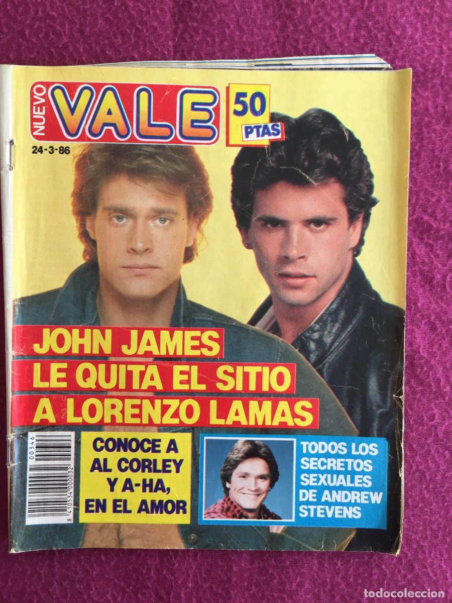Coleccionismo de Revistas y Peri&oacute;dicos: LOQUILLO GRUPO A-HA DURAN DURAN ALASKA MECANO SONIA MARTINEZ en NUEVO VALE 1986