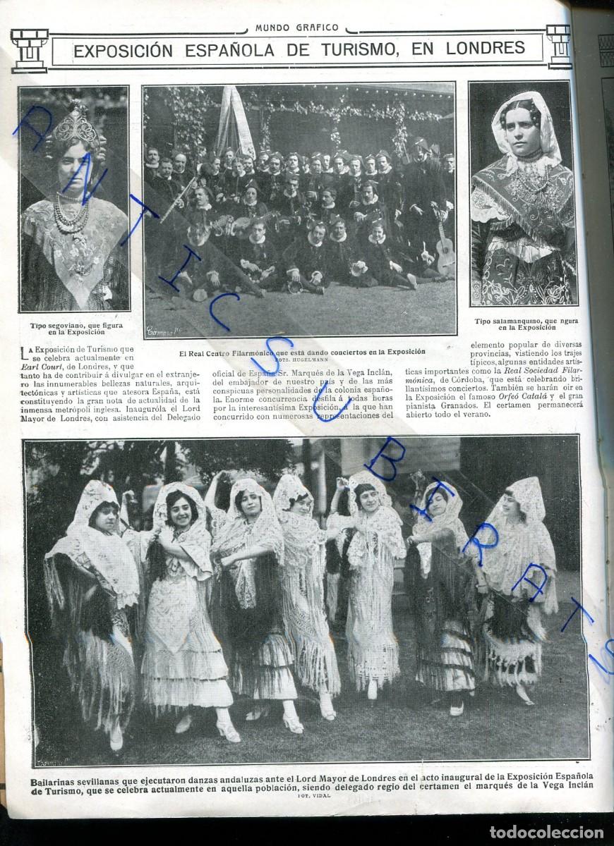 Collection Magazines and Newspapers: REVISTA A&Ntilde;O 1914 TUNA REAL CENTRO FILARMONICO VESTIDO TIPICO DE SEGOVIA SALAMANCA COCHES NAVACERRADA