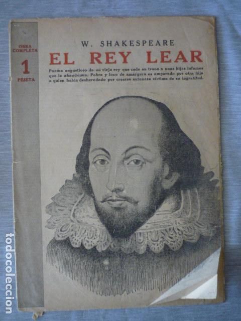 Collezionismo di Riviste e Giornali: EL REY LEAR WILLIAM SHAKESPEAR REVISTA LITERARIA 1945