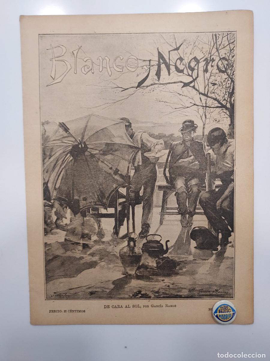 Collection Magazines and Newspapers: REVISTA BLANCO Y NEGRO 1894. PINTOR LUIS ALVAREZ BIOGRAFIA. HOMOTECIA. MI PLEITO, PIERRE VERON.