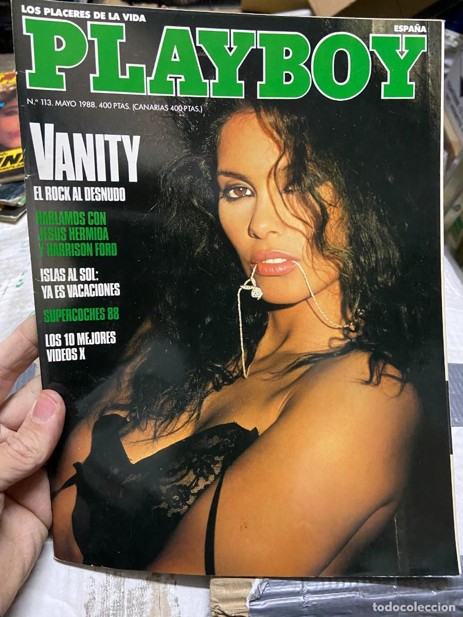 revista playboy # 113 mayo 1988 vanity rock air - Compra venta en
