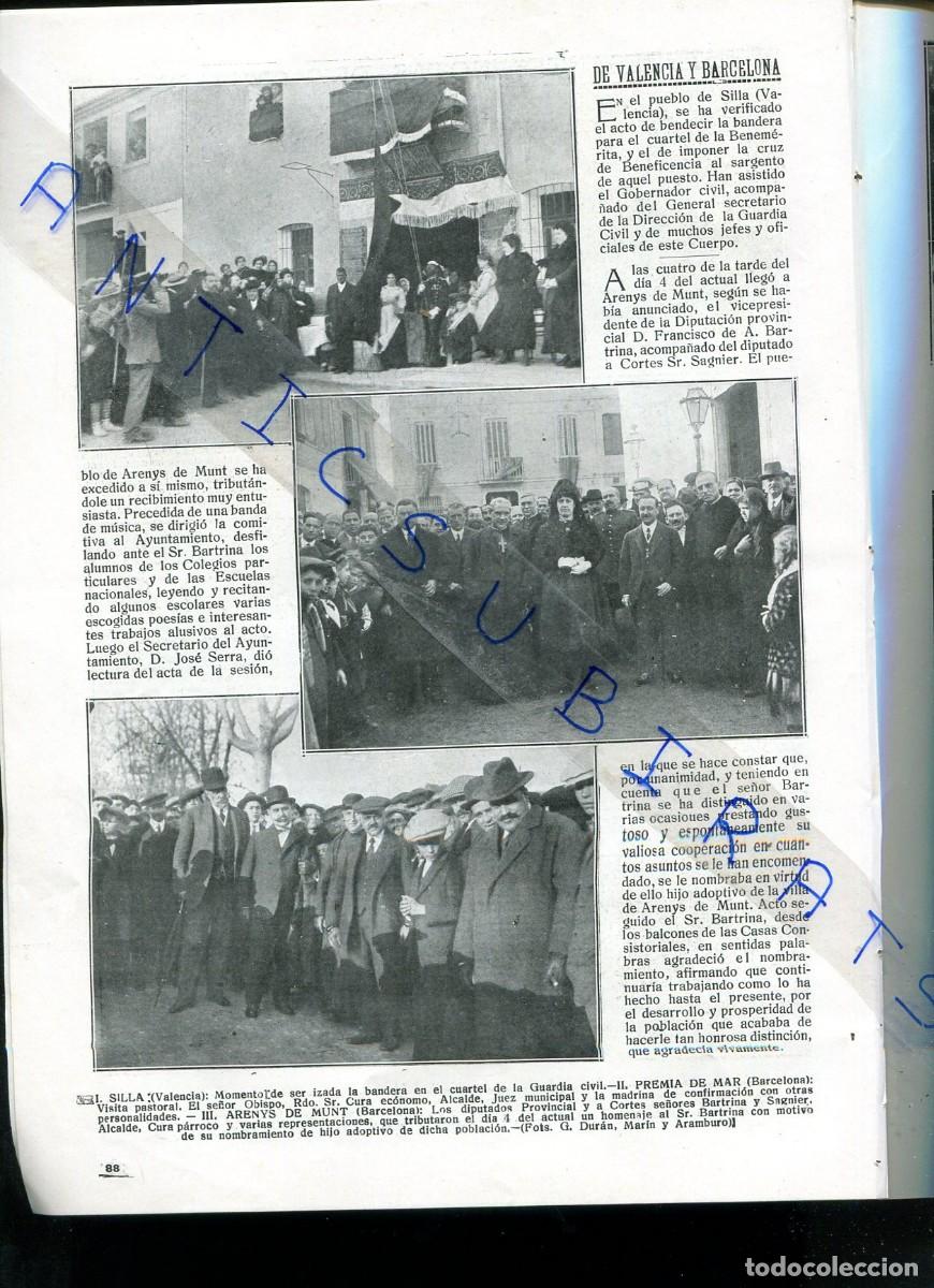 Collezionismo di Riviste e Giornali: REVISTA A&Ntilde;O 1917 SILLA VALENCIA ARENYS DE MUNT PREMIA DE MAR INSTITUTO MARISTAS DE MATARO