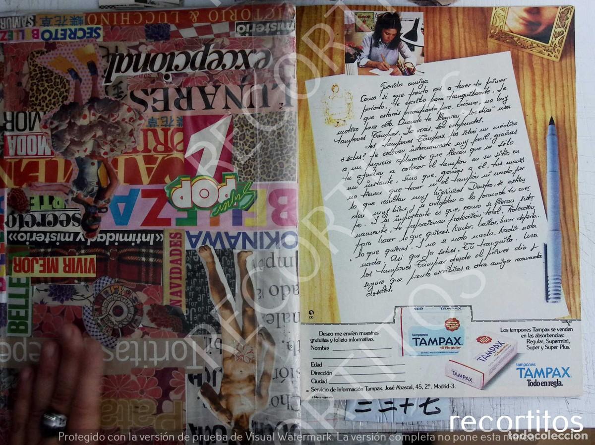 Coleccionismo de Revistas y Peri&oacute;dicos: tampax anuncio publicidad