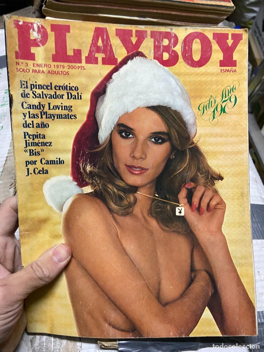 Coleccionismo de Revistas y Peri&oacute;dicos: REVISTA PLAYBOY # 3 ENERO 1979 SALVADOR DALI CANDY LOVING PEPITA JIMENEZ CINZIA