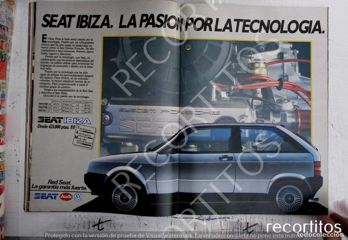 Coleccionismo de revistas y peri&oacute;dicos: seat ibiza