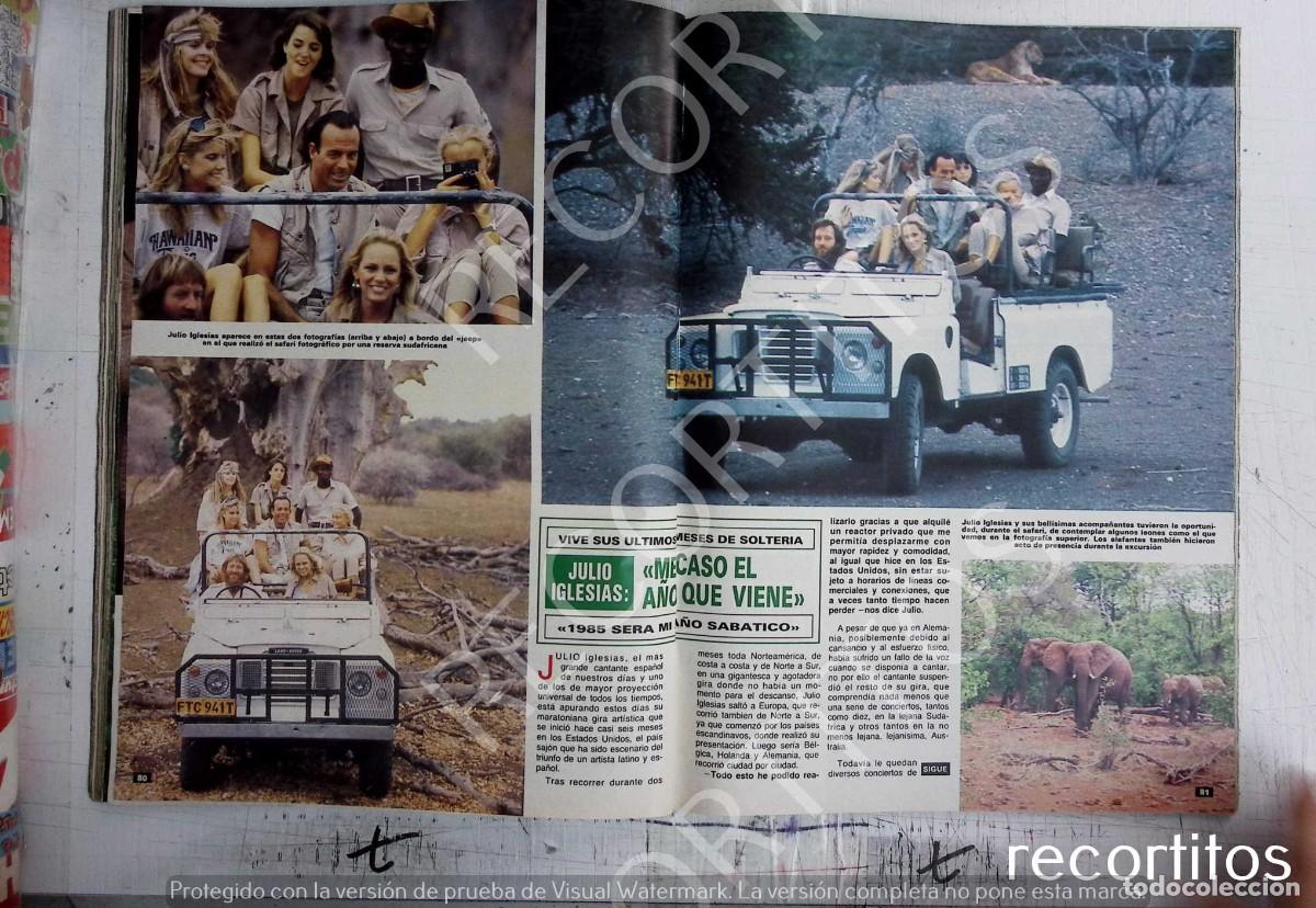 Coleccionismo de Revistas y Peri&oacute;dicos: julio iglesias safari