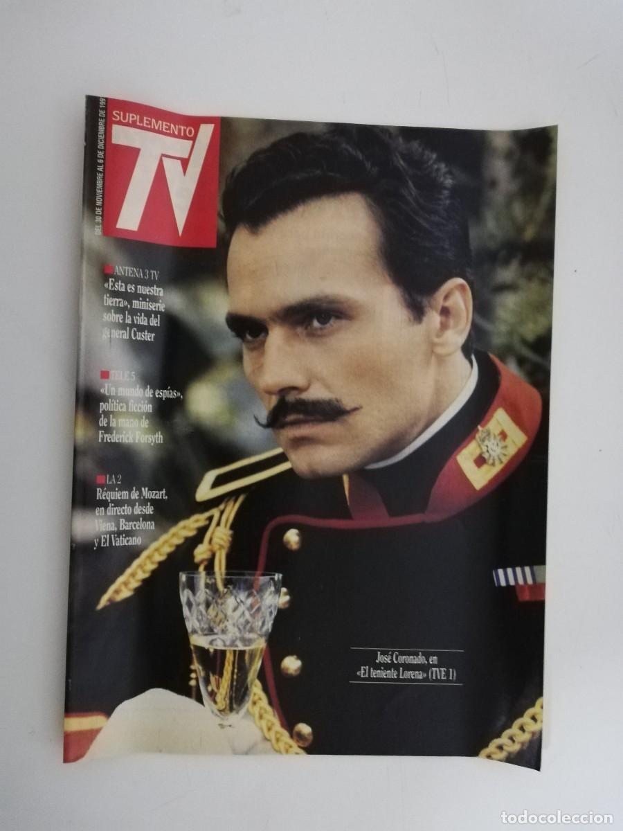 Collection Magazines and Newspapers: REVISTA SUPLEMENTO TV A&Ntilde;O 1991 N&ordm; 214 JOSE CORONADO