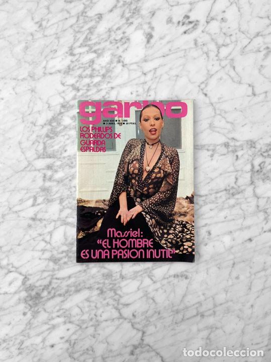 Coleccionismo de Revistas y Peri&oacute;dicos: GARBO - 1974 - MASSIEL, LINA MORGAN, CARMEN SEVILLA, LORENZO SANTAMARIA, JUNIOR, LAS GRECAS