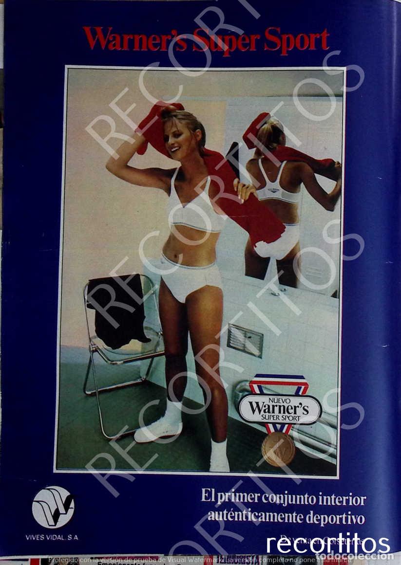 Coleccionismo de Revistas y Peri&oacute;dicos: WARNERS LENCERIA ANUNCIO PUBLICIDAD