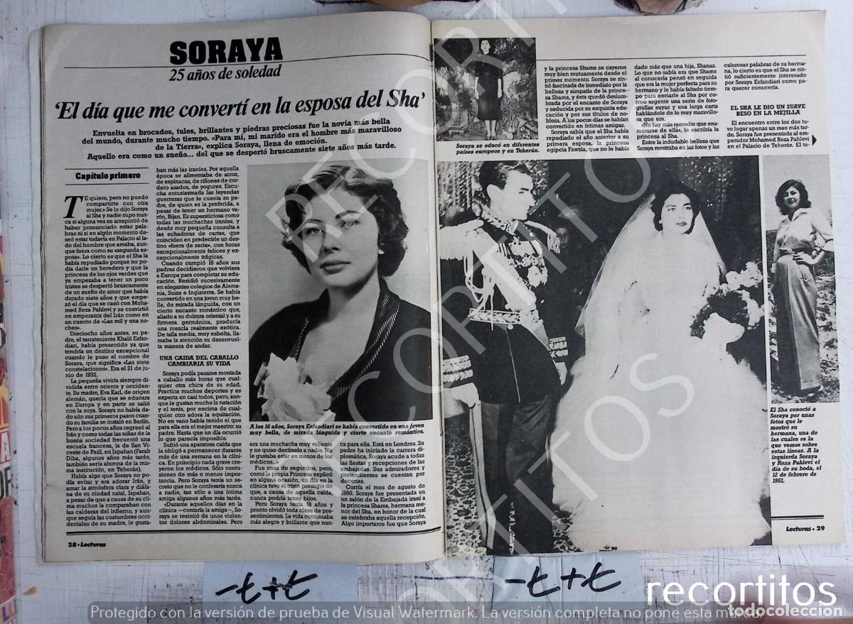 Collezionismo di Riviste e Giornali: SORAYA EL SHA DE PERSIA