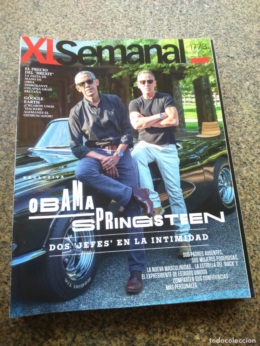 Collezionismo di Riviste e Giornali: XL SEMANAL -- N&ordm; 1773 -- OBAMA & SPRINGSTEEN --