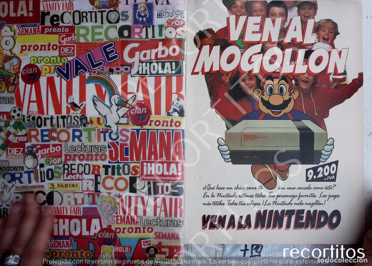 Coleccionismo de Revistas y Peri&oacute;dicos: SUPER NINTENDO SUPER MARIO ANUNCIO DE ERBE