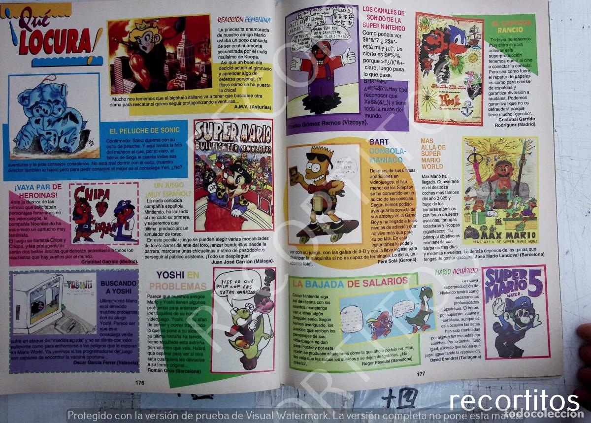 Coleccionismo de Revistas y Peri&oacute;dicos: SUPER NINTENDO SUPER MARIO SONIC