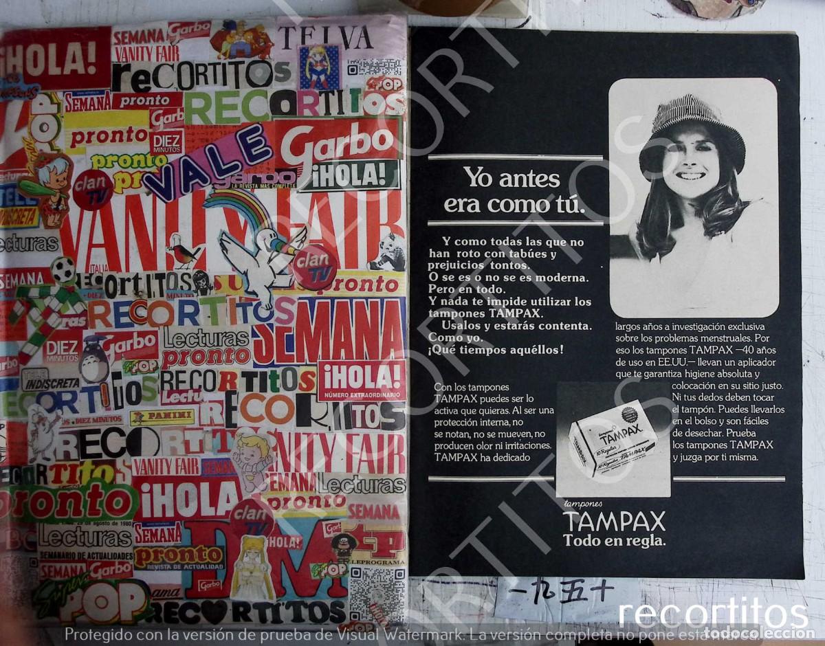 Coleccionismo de Revistas y Peri&oacute;dicos: TAMPAX