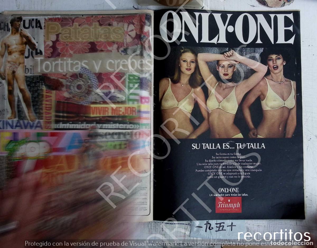 Collezionismo di Riviste e Giornali: TRIUMPH INTERNATIONAL lenceria ANUNCIO PUBLICIDAD