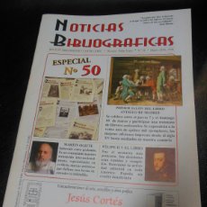 Coleccionismo de Revistas y Periódicos: REVISTA NOTICIAS BIBLIOGRAFICAS Nº 50 1996 - MARTIN OLIETE MARIA ZAMBRANO JUAN VALERA EXLIBRIS