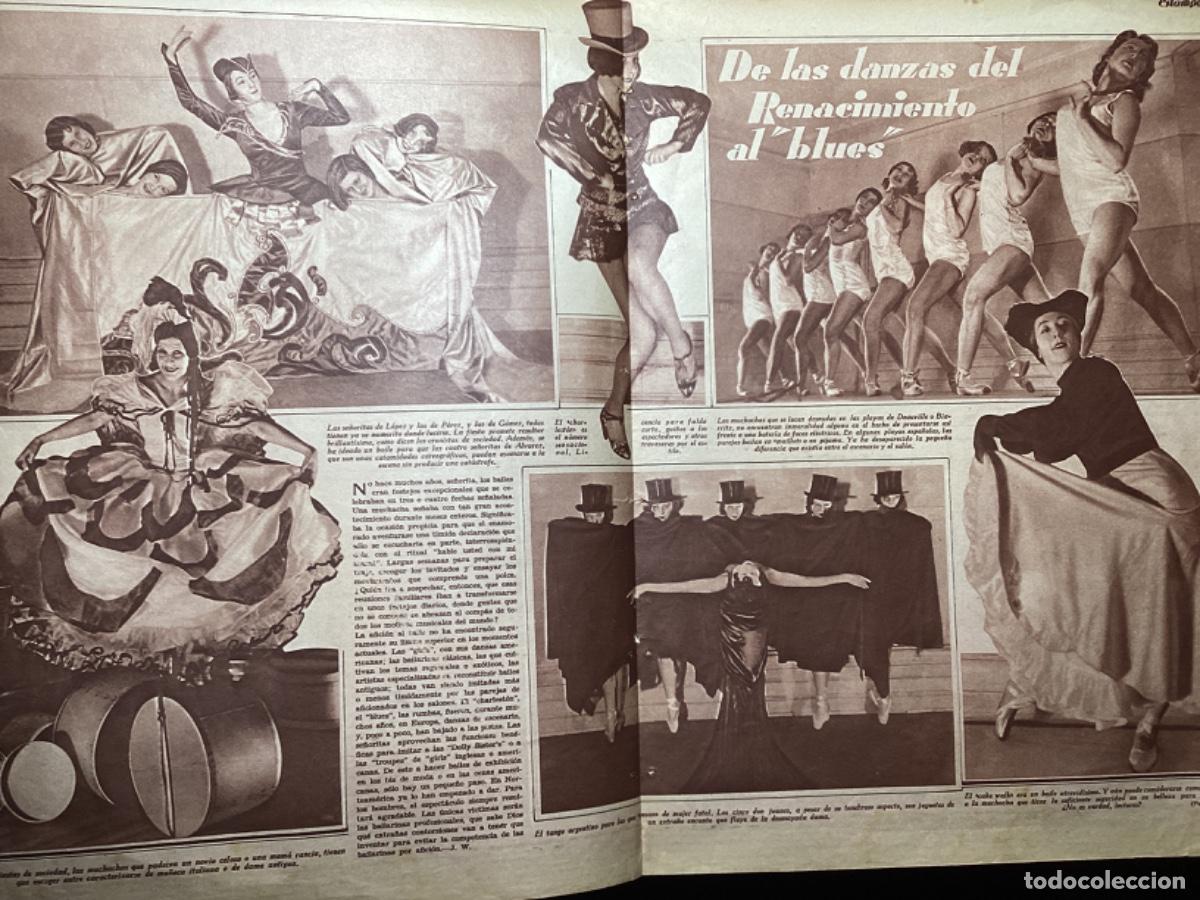 Coleccionismo de Revistas y Peri&oacute;dicos: DE LAS DANZAS DEL RENACIMIENTO AL BLUES 1933 DOBLE HOJA REVISTA