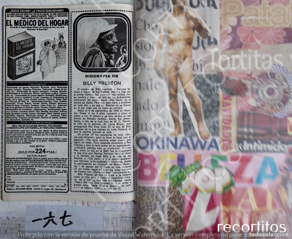 Coleccionismo de revistas y peri&oacute;dicos: billy preston
