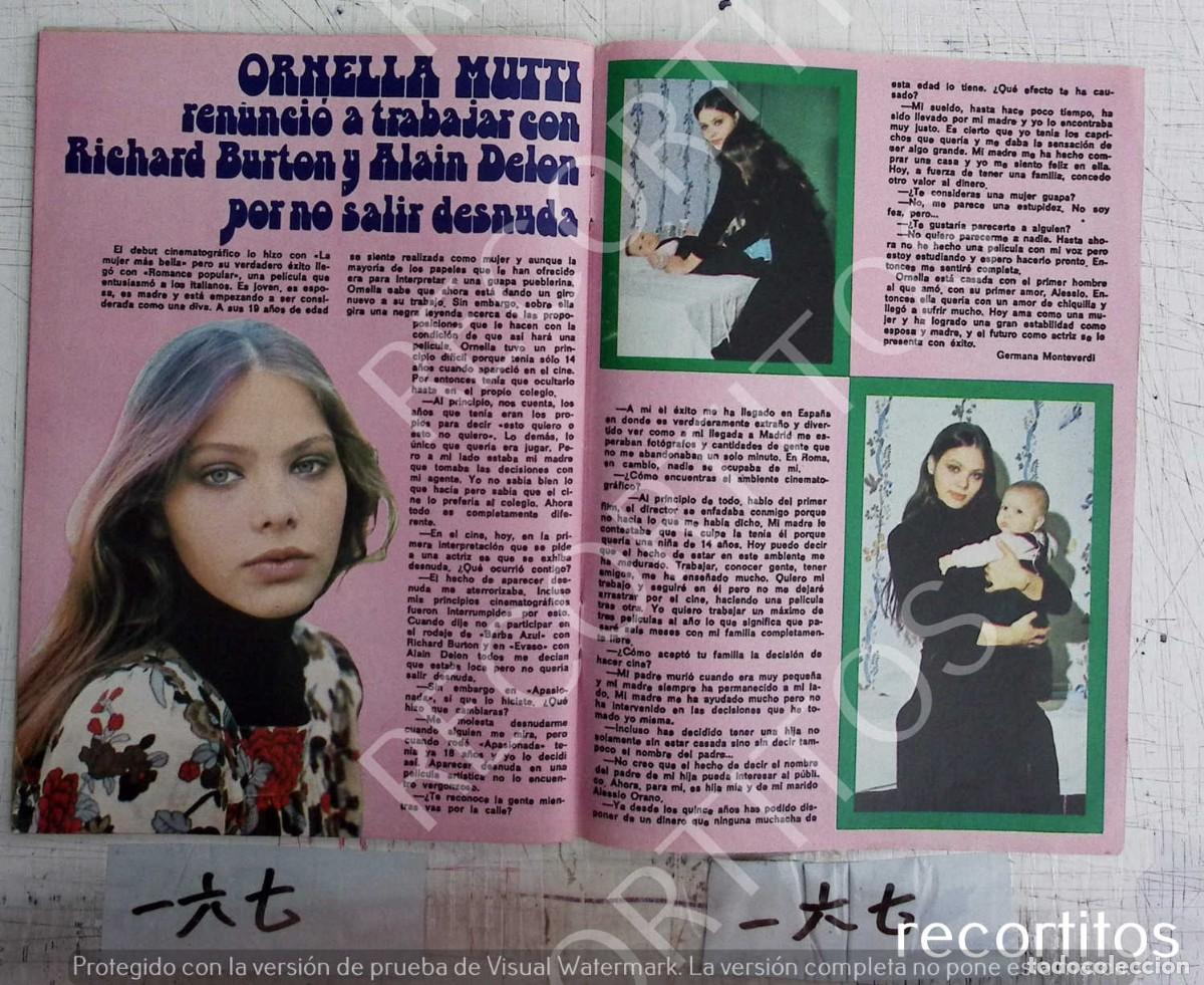 Coleccionismo de revistas y peri&oacute;dicos: ORNELLA MUTI MUTTI
