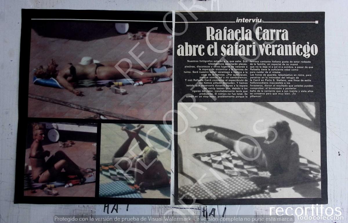 Coleccionismo de Revistas y Peri&oacute;dicos: RAFFAELLA CARRA RAFAELA RAFAELLA