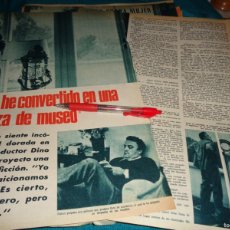 Coleccionismo de Revistas y Periódicos: RECORTE : ENTREVISTA CON FEDERICO FELLINI. FOTOGRAMAS, DCMBRE 1965