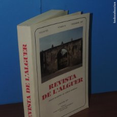 Coleccionismo de Revistas y Periódicos: REVISTA DE L'ALGUER. ANUARI ACADÈMIC DE CULTURA CATALANA. Nº 8.- VV.AA