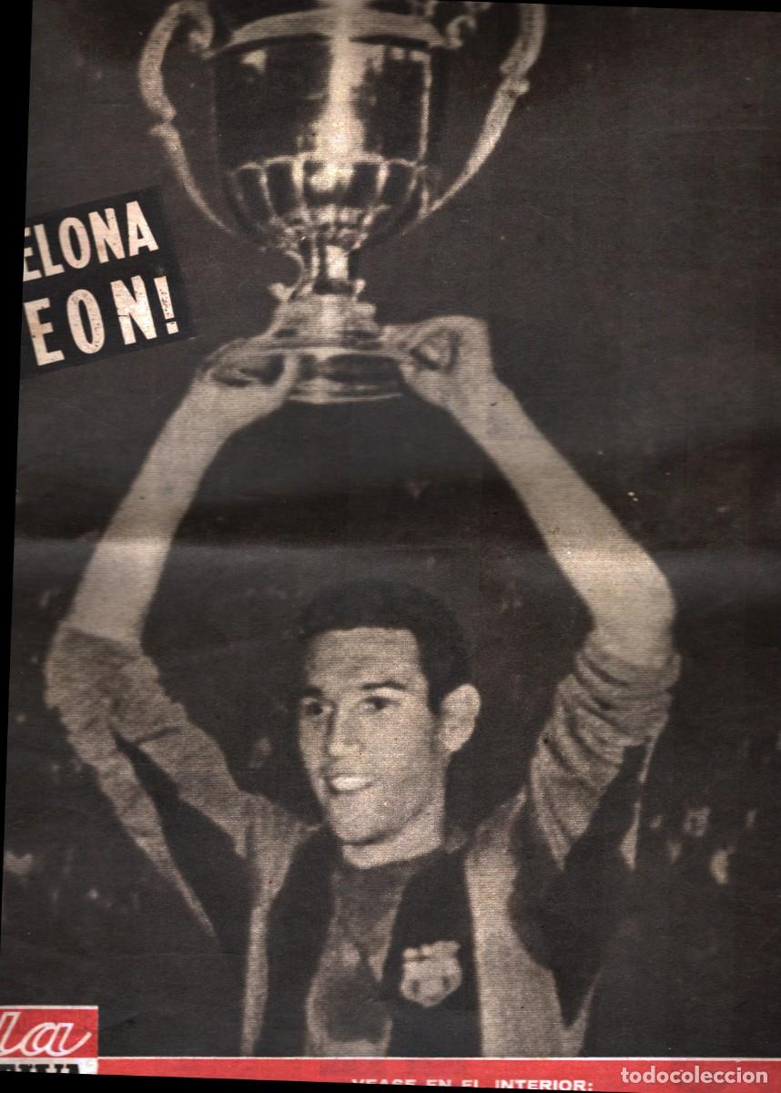 Coleccionismo de Revistas y Peri&oacute;dicos: Vida Deportiva Barcelona Campe&oacute;n contra el Granada 1959