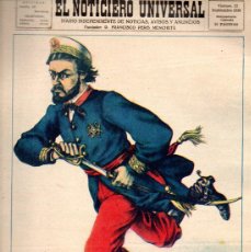 Coleccionismo de Revistas y Periódicos: EL NOTICIERO UNIVERSAL MONOGRÁFICO GENERAL PRIM (1930)