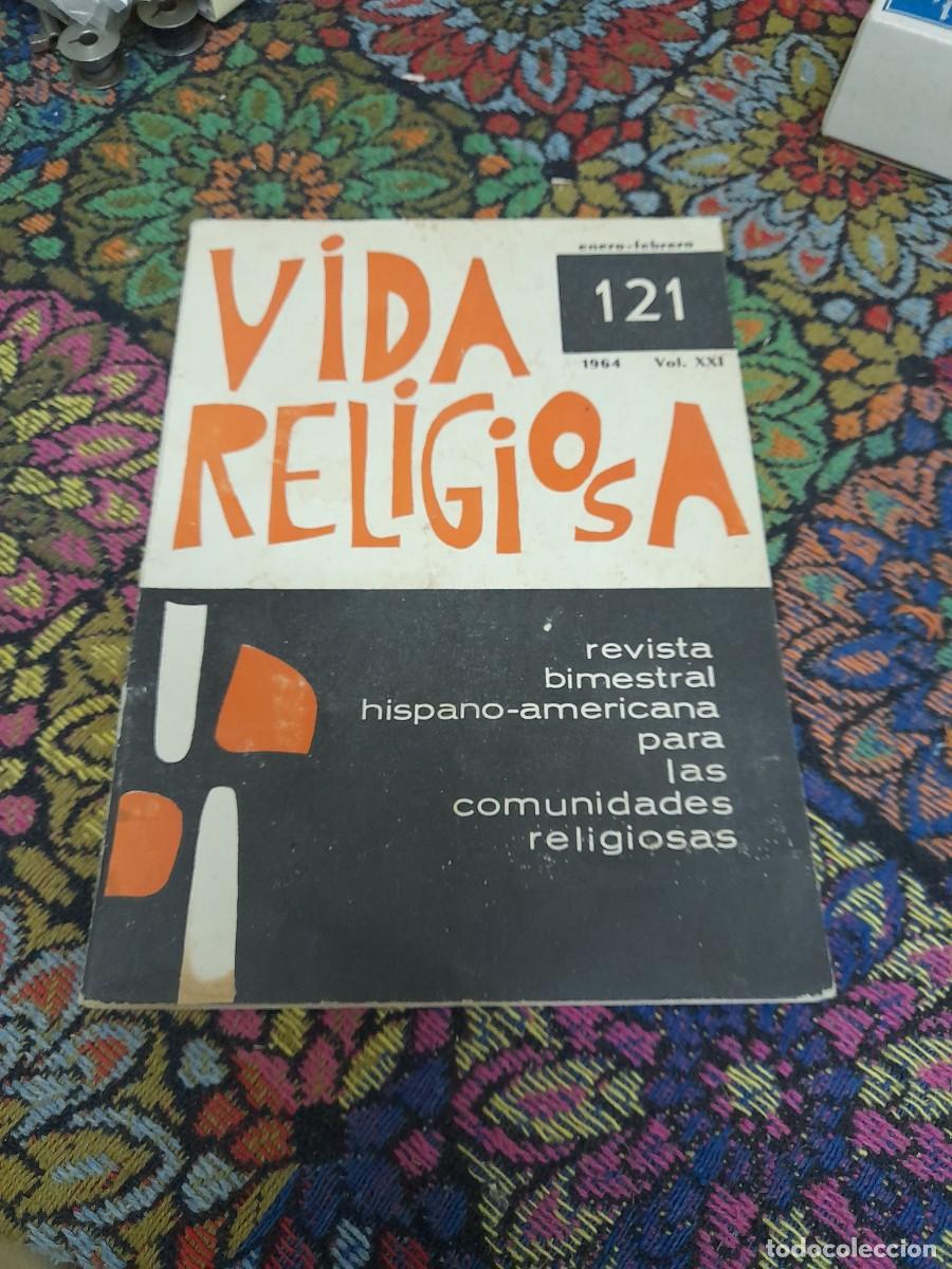 Coleccionismo de revistas y peri&oacute;dicos: Revista a&ntilde;o 1964 vida religiosa 121 Hispano americana Sagrada Liturgia Mart&iacute;nez de Anto&ntilde;ana cura