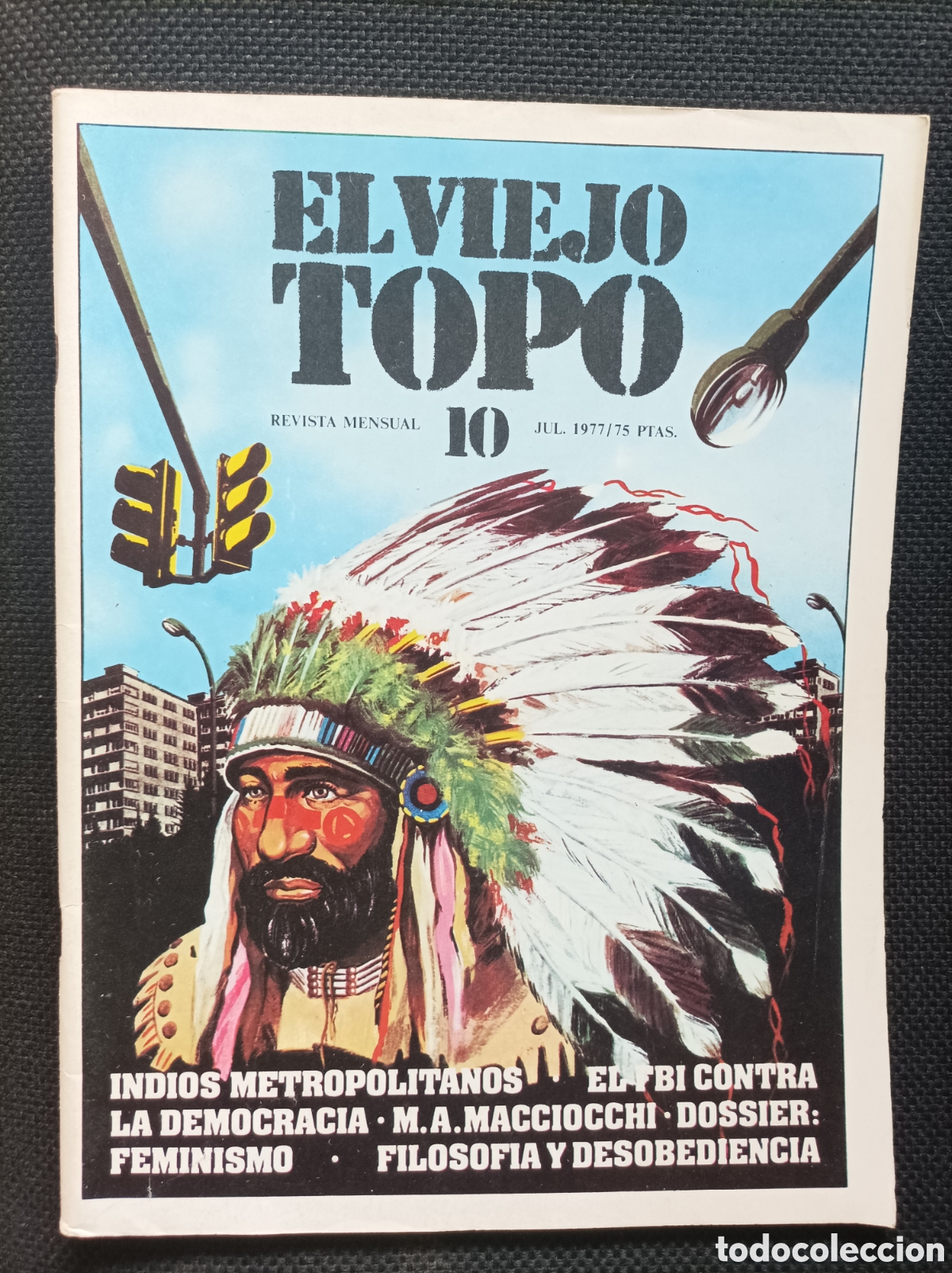 Coleccionismo de revistas y peri&oacute;dicos: EL VIEJO TOPO N&deg; 10 - 1977