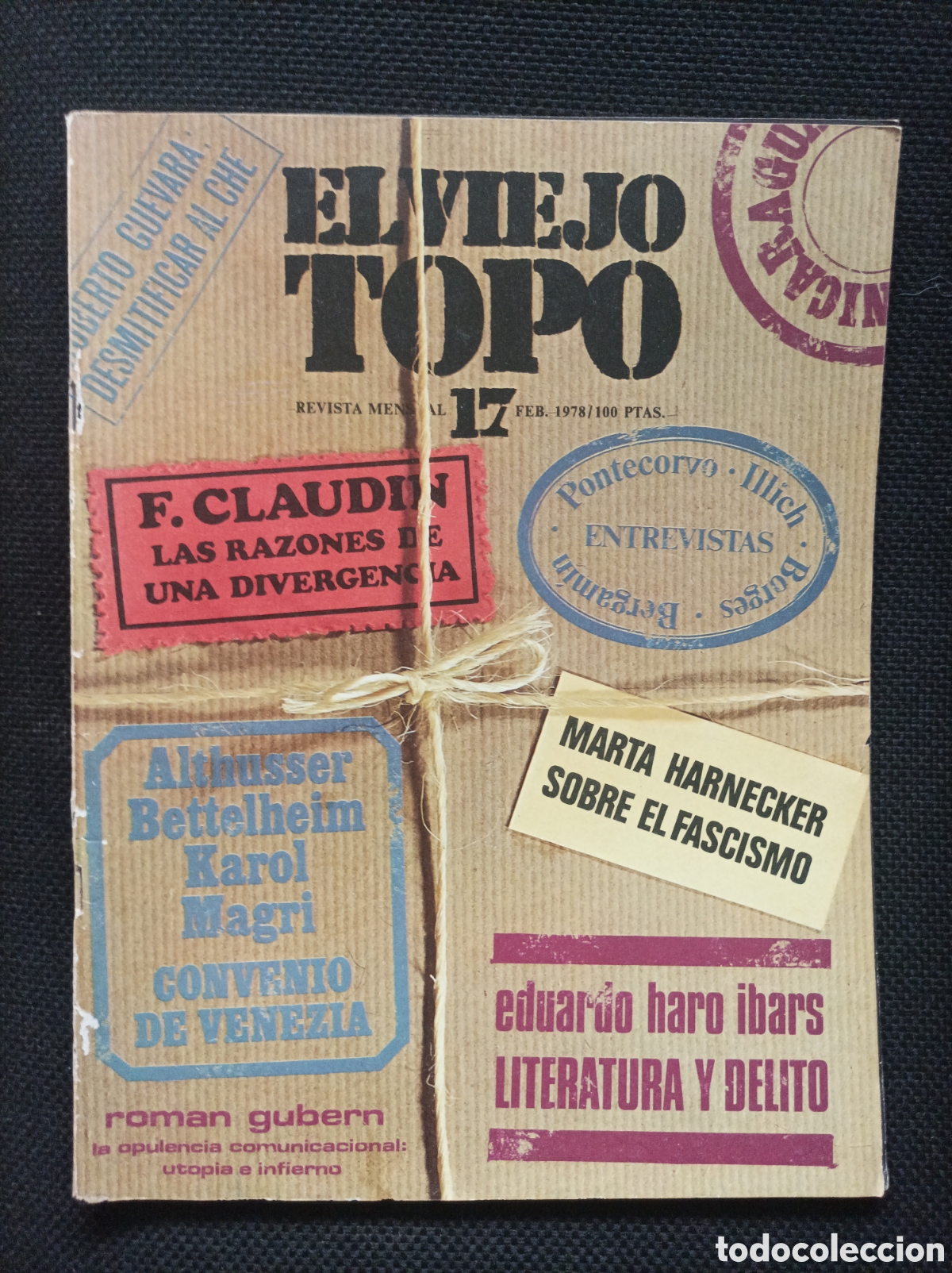 Coleccionismo de revistas y peri&oacute;dicos: EL VIEJO TOPO N&deg;17 - 1978