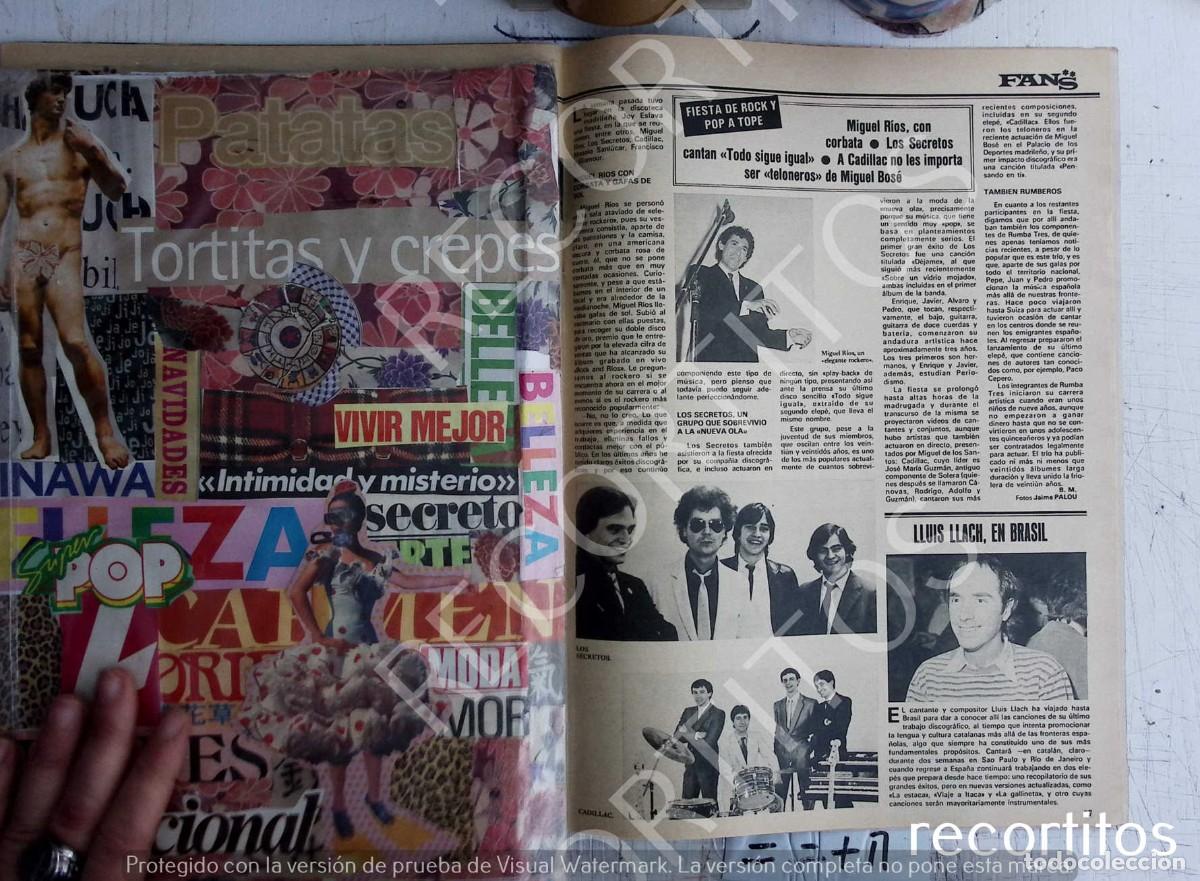 Coleccionismo de Revistas y Peri&oacute;dicos: MIGUEL RIOS LOS SECRETOS CADILLAC MACANO ROBERTO CARLOS NUKKA COSTA