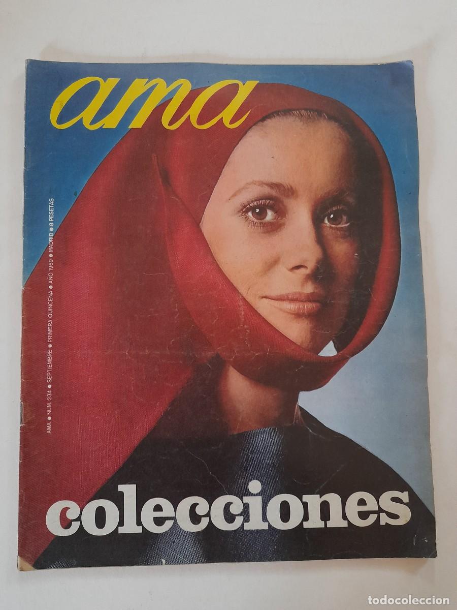 Coleccionismo de Revistas y Peri&oacute;dicos: revista ama, n&ordm; 234 1969, colecciones, catherine deneuve