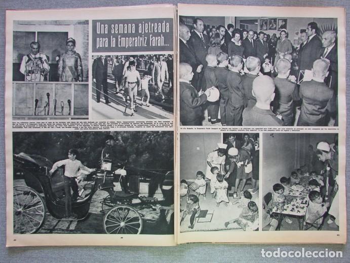 Collectionnisme de Revues et Journaux: RECORTE REVISTA HOLA 1367 1970 FARAH DIBA PAHLAVI. CRIMEN DE LA PISCINA