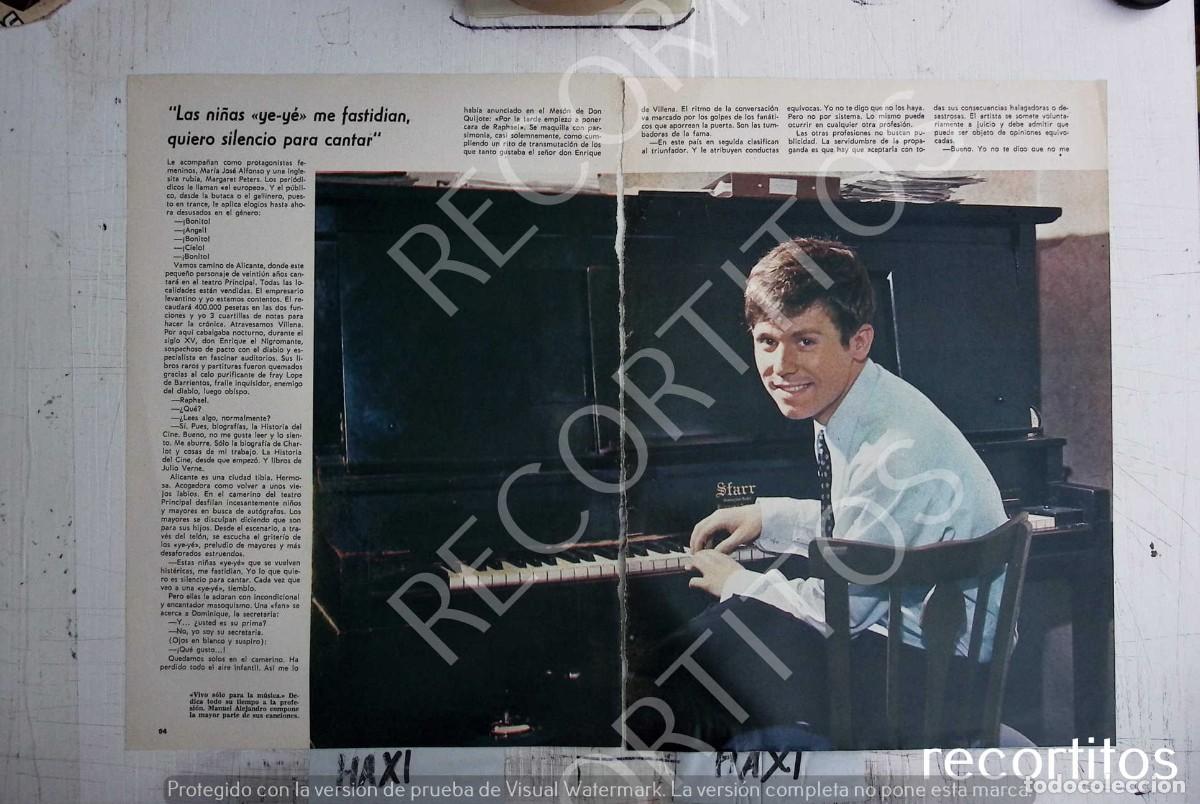 Coleccionismo de revistas y peri&oacute;dicos: RAPHAEL - Foto 2