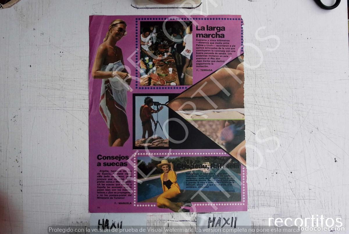 Coleccionismo de Revistas y Peri&oacute;dicos: RAFFAELLA CARRA BRIGITTA DE SUECIA