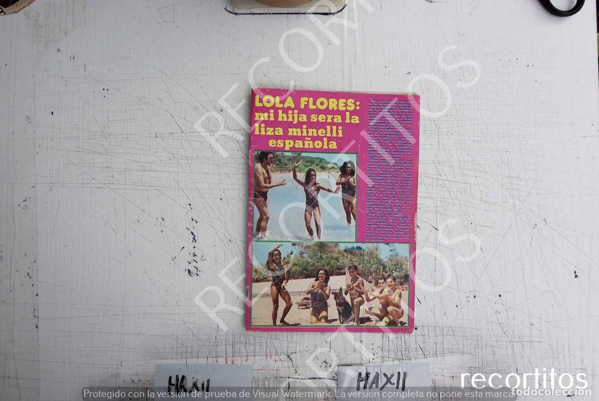 Coleccionismo de revistas y peri&oacute;dicos: LOLA FLORES ROSARIO